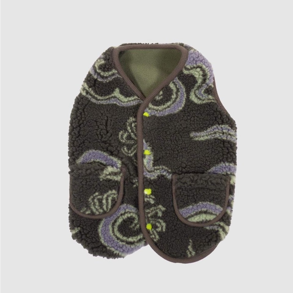 NEW Fleece Dog Vest Sweater from Sundae School sz Small